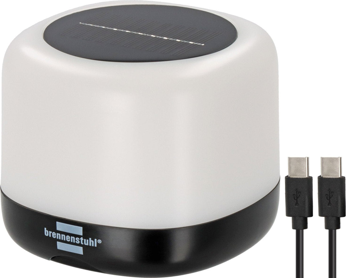 Brennenstuhl Akku Solar Led Outdoor Leuchte Gl 400 As Campinglampe 400lm Ip44