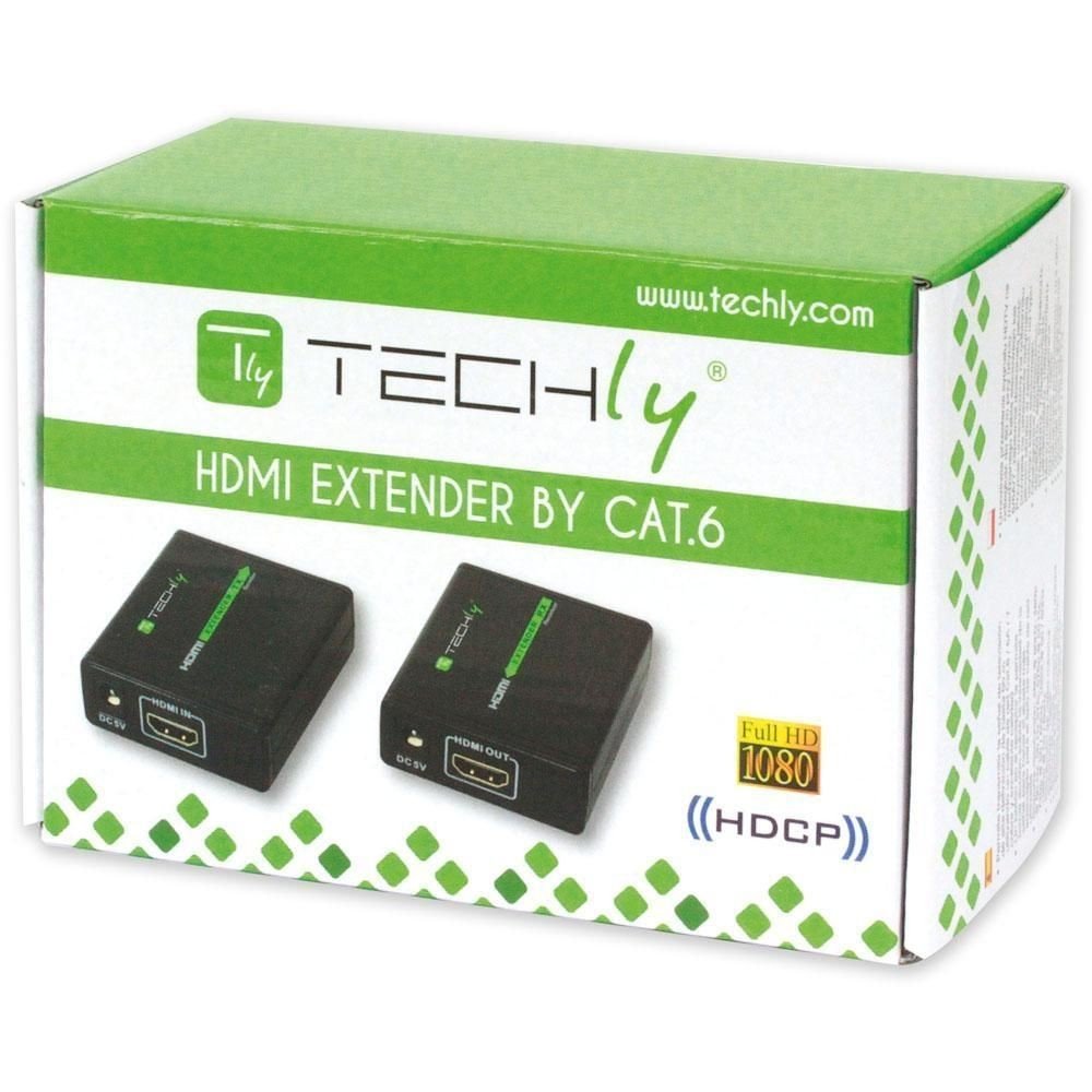 EAN 8057685309739 - Techly IDATA EXT-E70 extensor audio/video Transmisor y receptor de señales AV Negro imagen 2