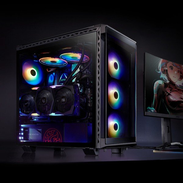 EAN 4710273773025 - XPG BATTLECRUISER Midi Tower Negro imagen 3