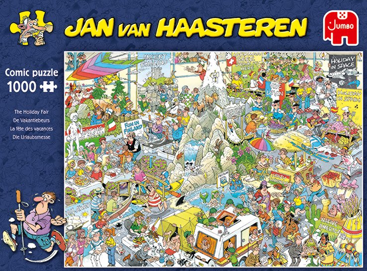 Puzzle Jan Van Haasteren The Holiday Fair 1000 Pieza(S) Humor