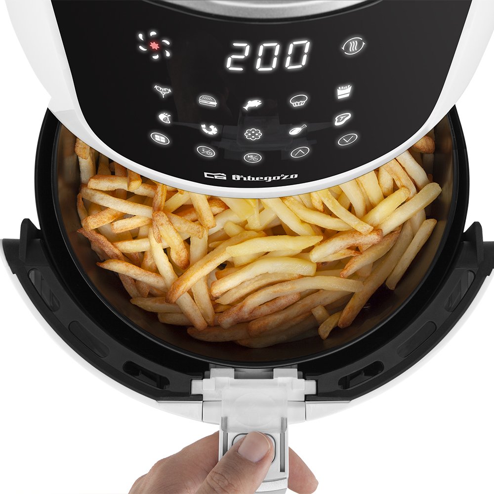 Freidora Por Aire Sin Aceite Orbegozo Fdr 64 1500w Capacidad 4l