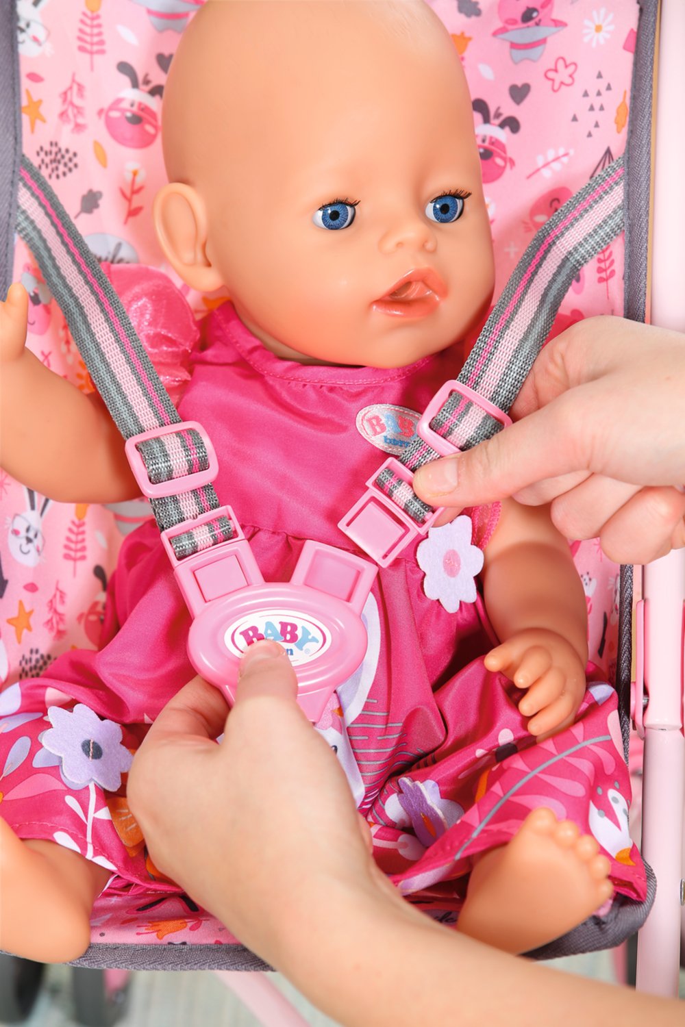 Zapf Creation Baby Born Stroller With Bag Cochecito Para Muñecas 832547