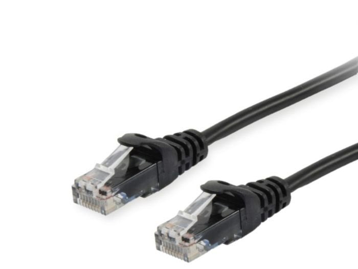 EAN 4015867236864 - Equip 625474 cable de red Negro 0,15 m Cat6 U/UTP (UTP) Alrededor imagen 1