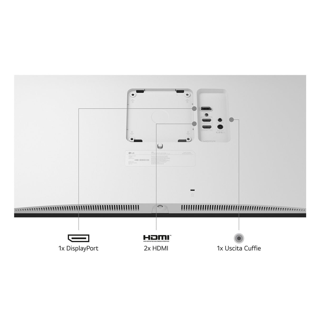 EAN 8806096253700 - LG 27US550-W pantalla para PC 68,6 cm (27") 3840 x 2160 Pixeles 4K Ultra HD LCD Blanco imagen 2