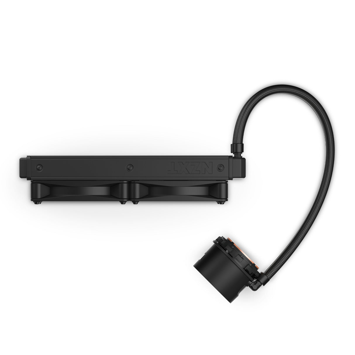 Refrigerador Liquido Cpu Nzxt Kraken 240 2x120 Negro Display Lcd