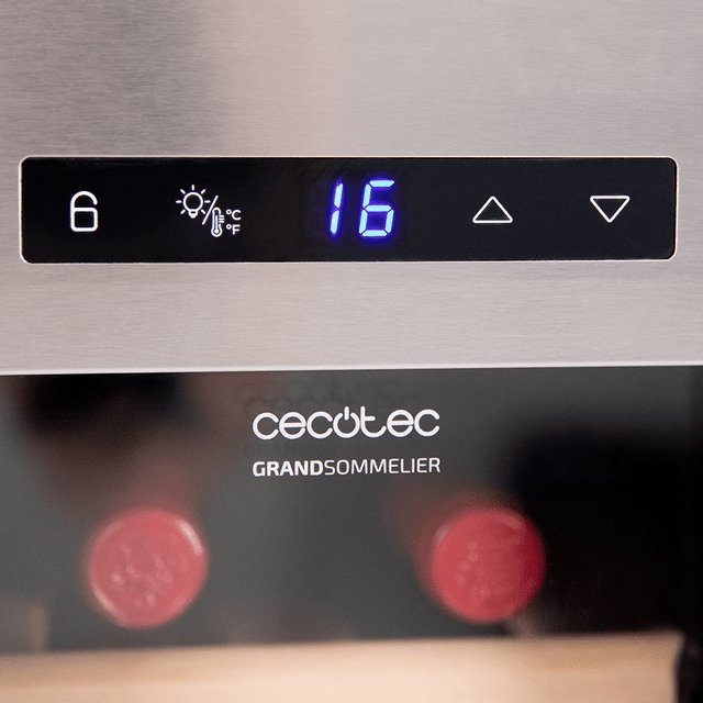 Vinoteca Cecotec Bolero Grandsommelier 830 Coolwood, Acero Inoxidable 8435484027083.0