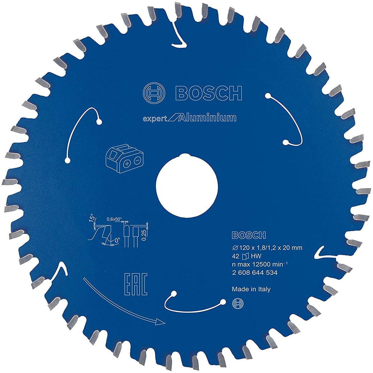 EAN 3165140957649 - Bosch 2608644534 hoja de sierra circular 12 cm 1 pieza(s) imagen 2