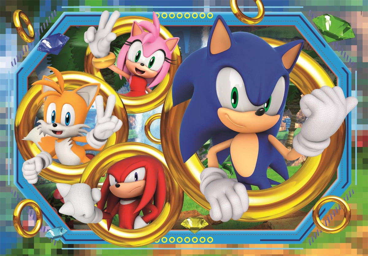 Puzzle Sonic The Hedgehog 180pzs