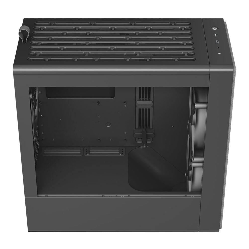 Havn Bf 360 Flow Pc Carcasa, Midi-Tower, E-Atx, Tempered Glass - Negro