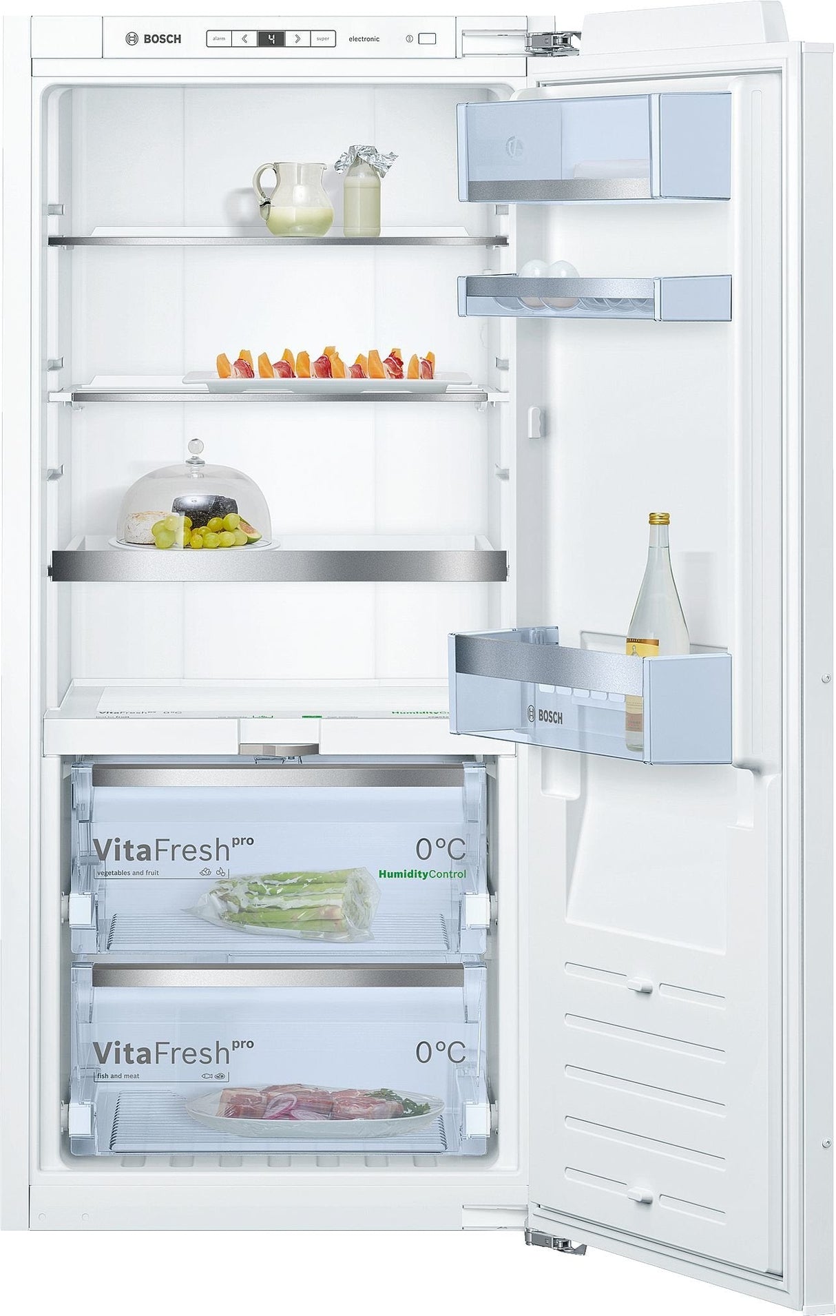 Bosch Hogar Serie Kif41add0 8, Refrigerador De Espacio Completo Kif41add0