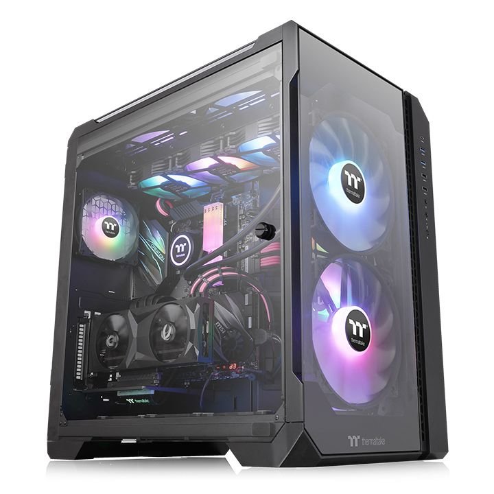 EAN 4713227523868 - Thermaltake View 51 TG ARGB Midi Tower Negro imagen 1