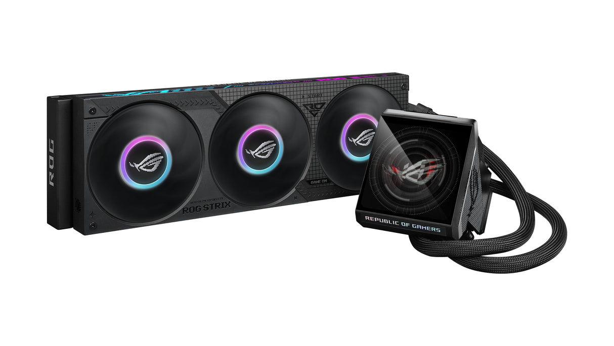 Asus Rog Mrix Lc Iv 360 Argb Lcd Negro