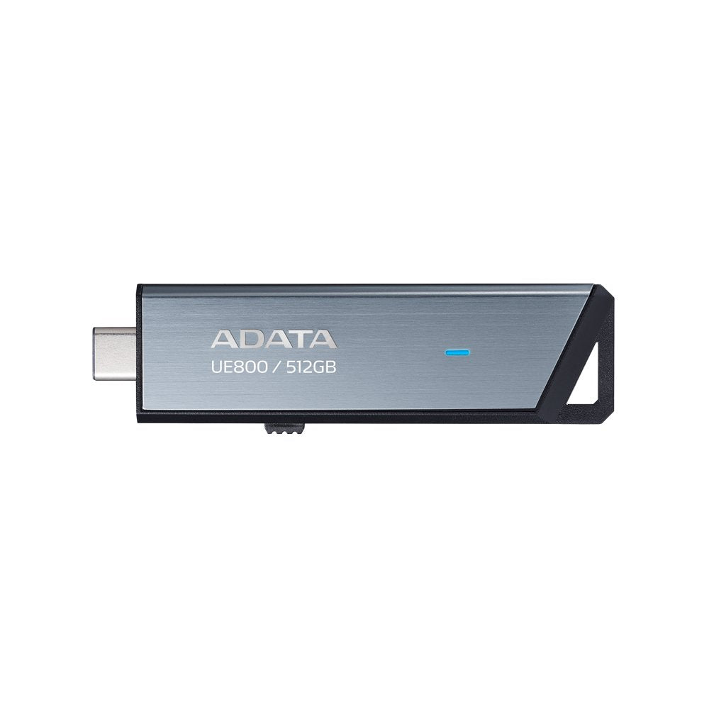 Memoria Usb Adata Ue800 Elite De 512 Gb (Aluminio (Cepillado), Usb-C 3.2 (10 Gbit/S)