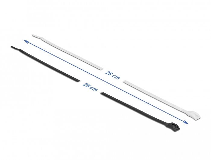 Delock Brida Para Cables Con Cabeza Plana La 280 X An 3,6 Mm 100 Piezas