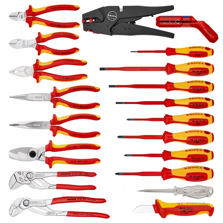 EAN 4003773052166 - Knipex 2120 juego de herramientas mecanicas 20 herramientas imagen 2