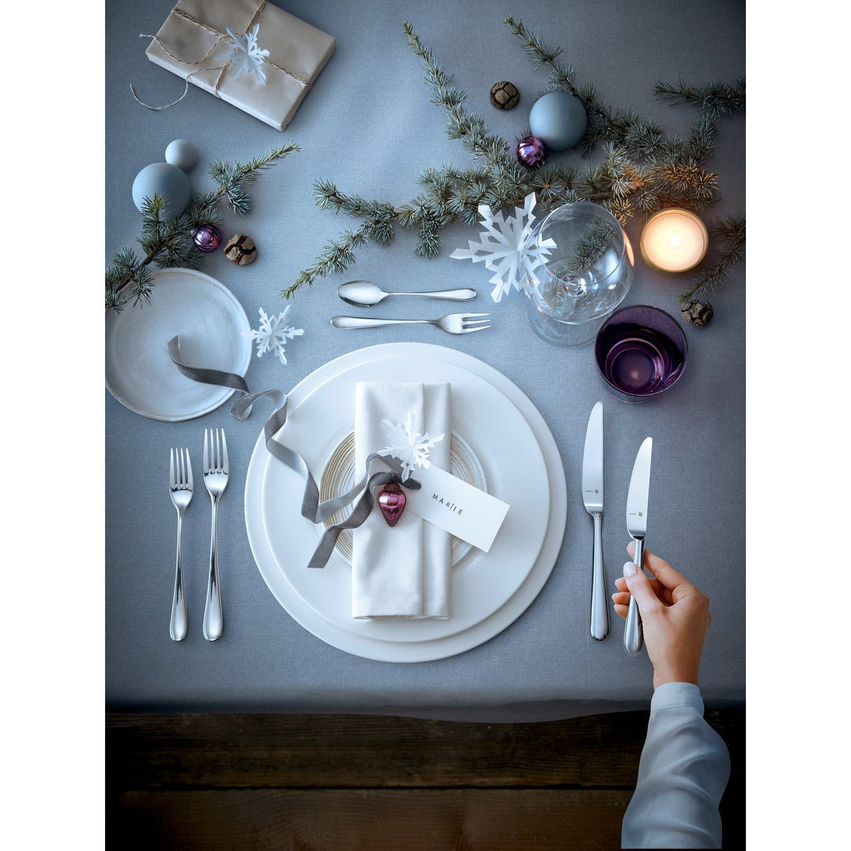 Wmf Merit 11.4000.6341 Juego De Cubertería 66 Pieza(S) Acero Inoxidable