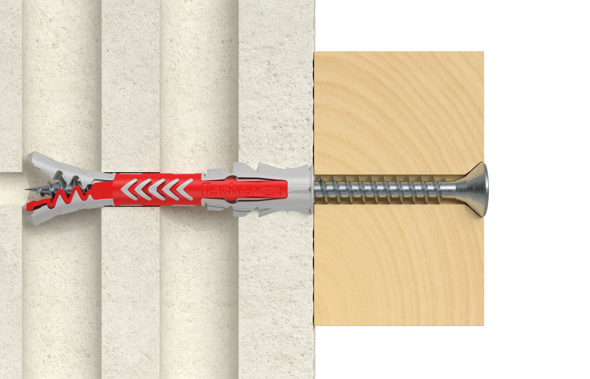 EAN 4048962239706 - Fischer DuoPower 2 pieza(s) Juego de enchufes de pared y ganchos de tornillo 50 mm imagen 9
