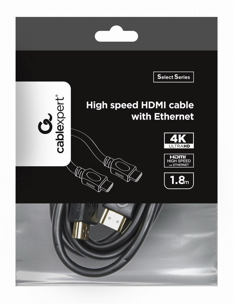 Gembird Cable Hdmi V1.4 High Speed 1.80m Ethernet Ccs Negro Cc-Hdmi4l-6