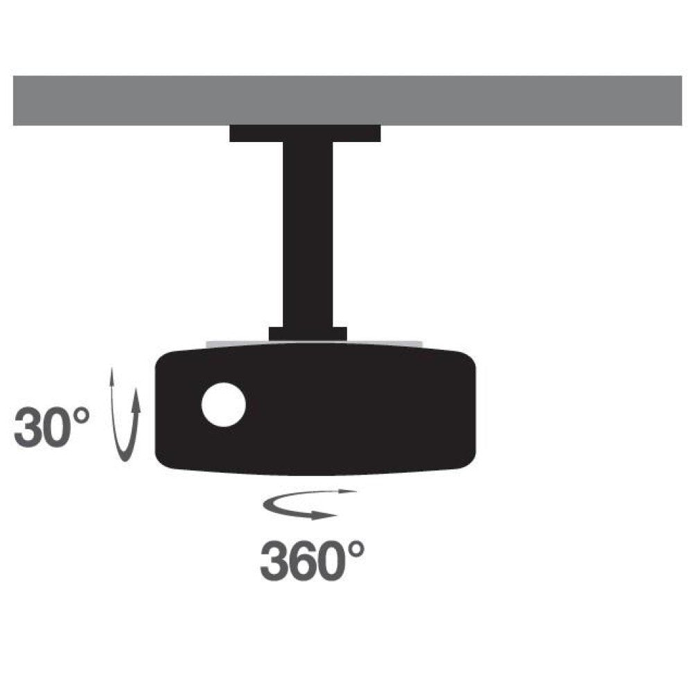 EAN 8054529022274 - Techly ICA-PM 200WH montaje para projector Techo Blanco imagen 4