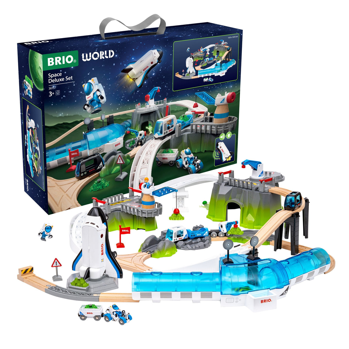 Ravensburger World - Space Deluxe Train Set 63615700