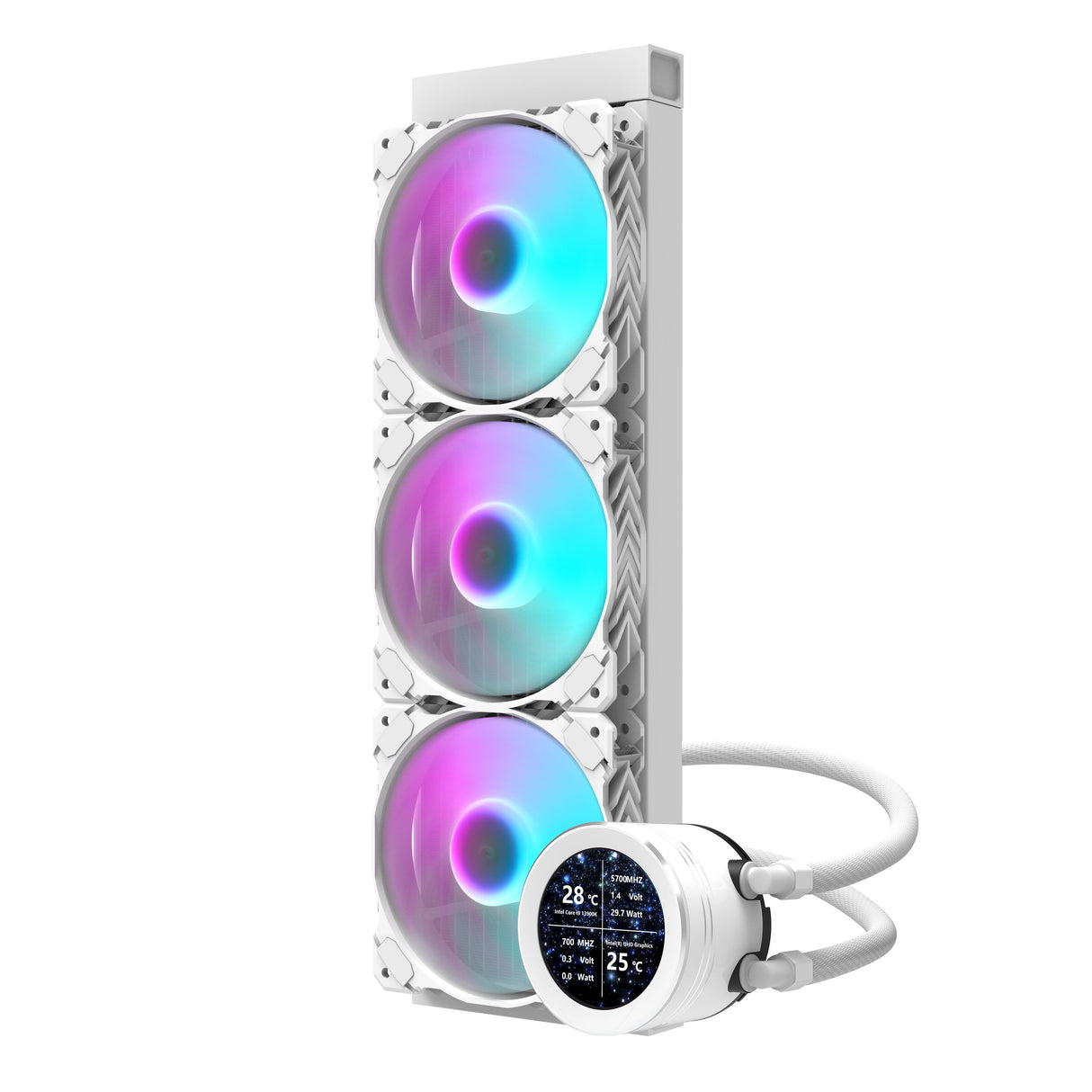 EAN 4711527004520 - darkFlash DW-DN360S-W-ES1 sistema de refrigeración para ordenador Carcasa del ordenador Sistema de refrig imagen 5