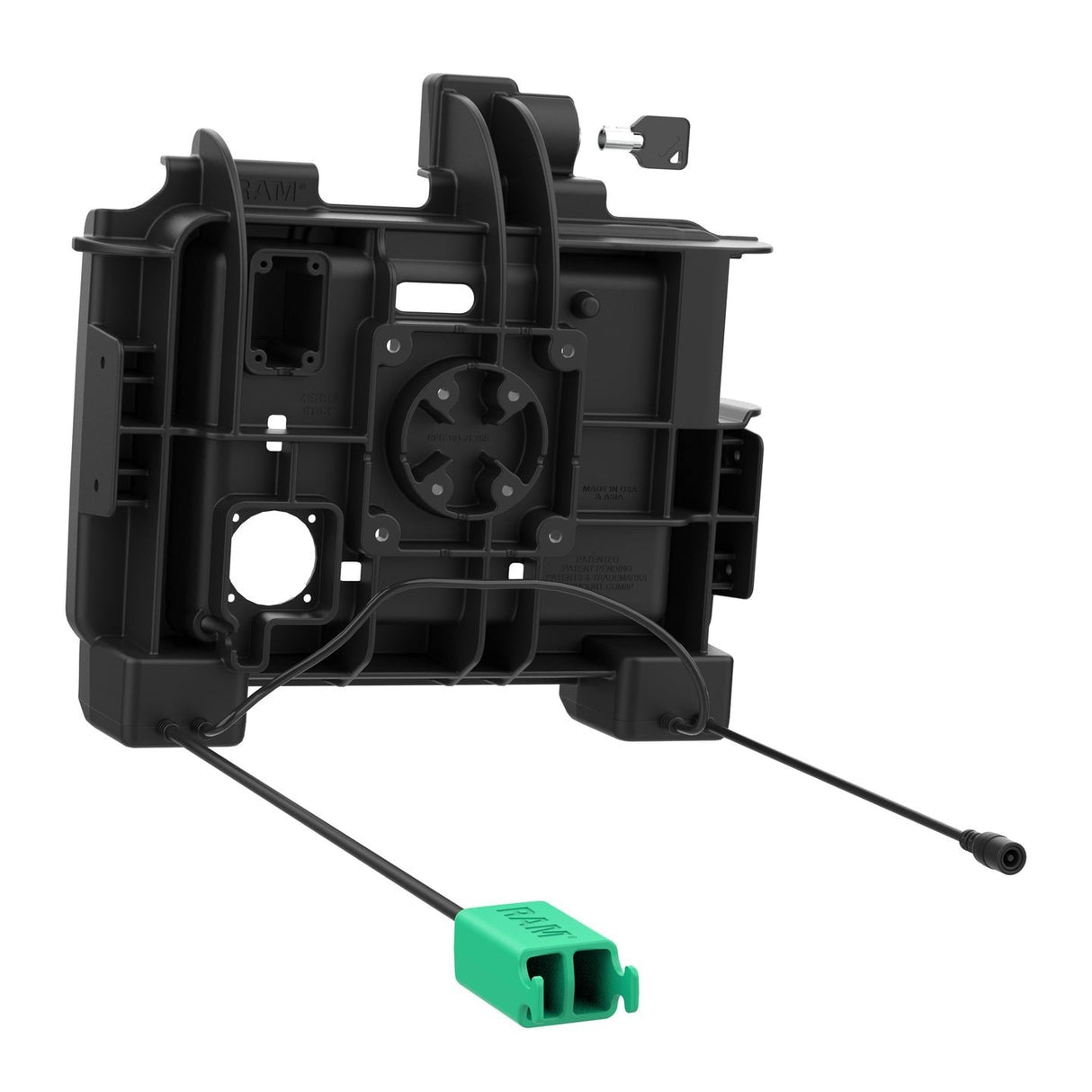 Ram©Power + Dual Usb Locking Dock For Zebra Et6x