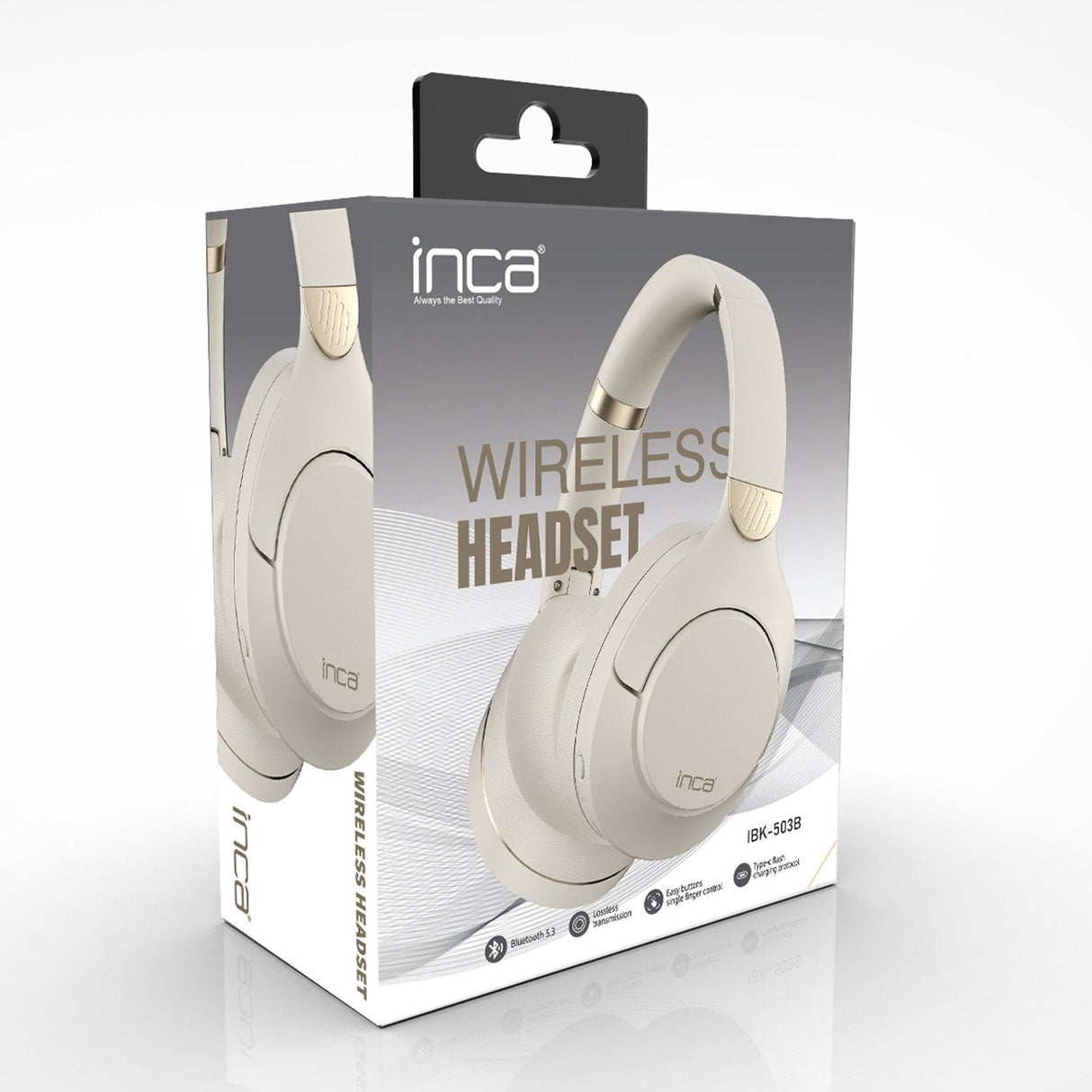 Inca Bluetooth Auriculares Ibk-503b Version: 5.3