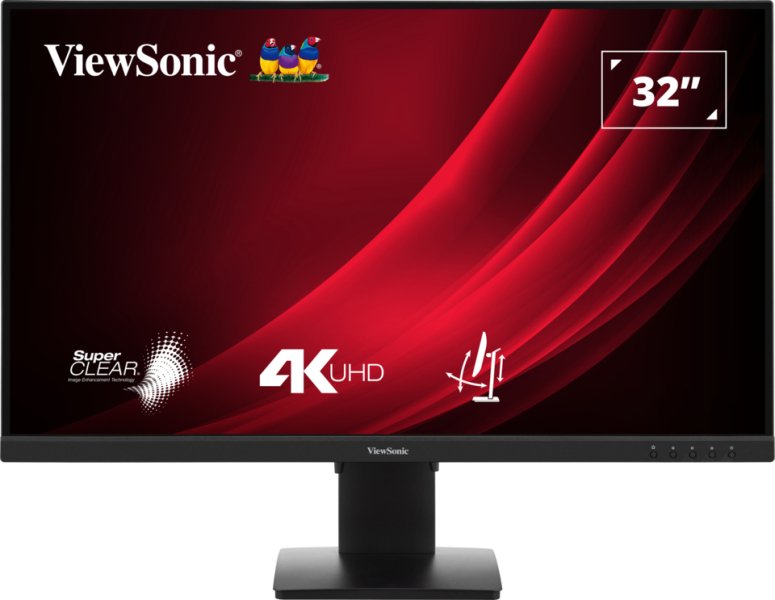 81,3cm 32" (3840x2160) Viewsonic Vg3208-4k 16:9 4k Va Hdr10 4ms 60hz 2xhdmi Dp Negro
