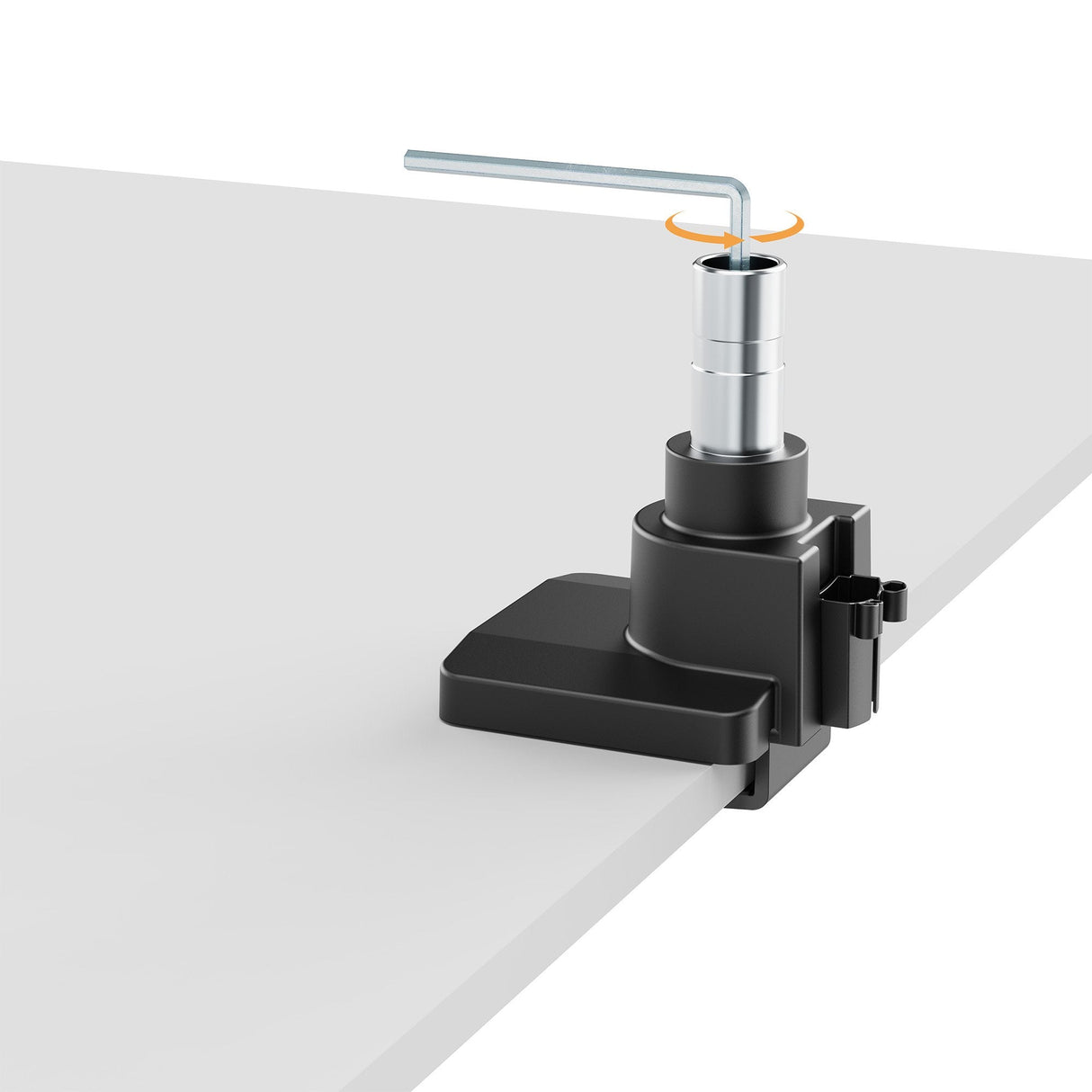 Soporte Manhattan 462594 Para Monitor (57") Escritorio Negro