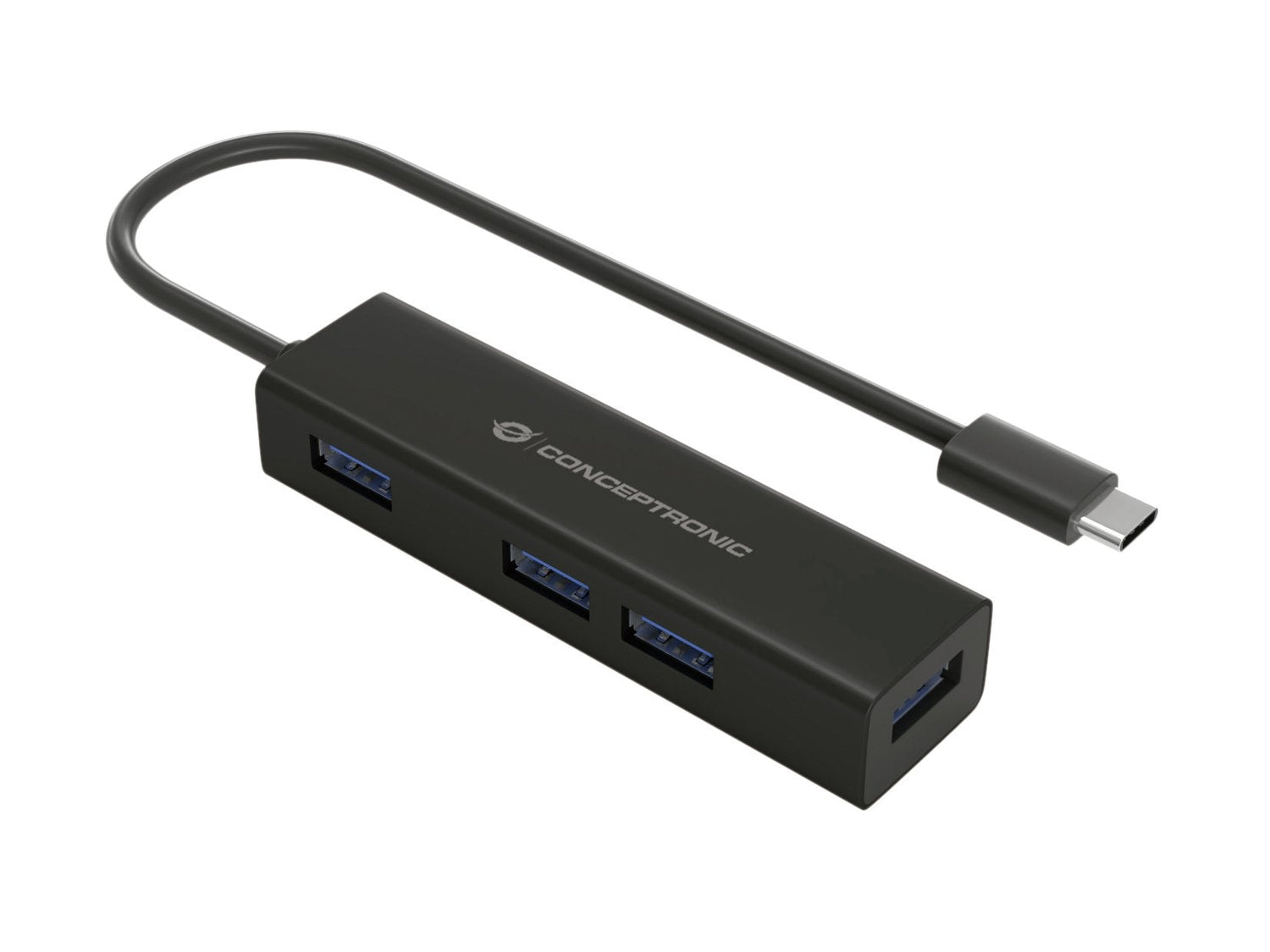 Conceptronic Usb-Hub 4port Usb3.0                 Negro
