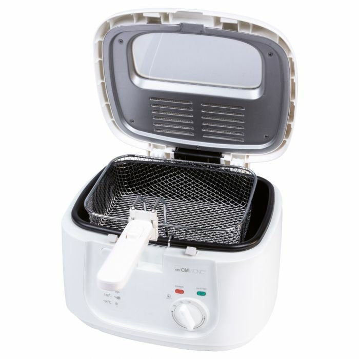 Freidora Clatronic Fr 3771 Blanca, 1.800 W, Depósito De Aceite 2,5 Litros 263963