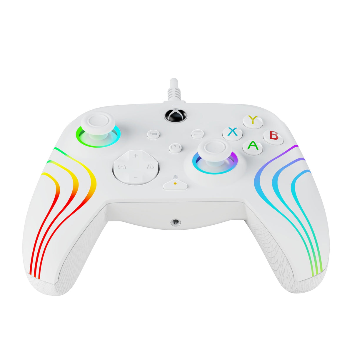 Controller Wired Afterglow Wave Blanco
