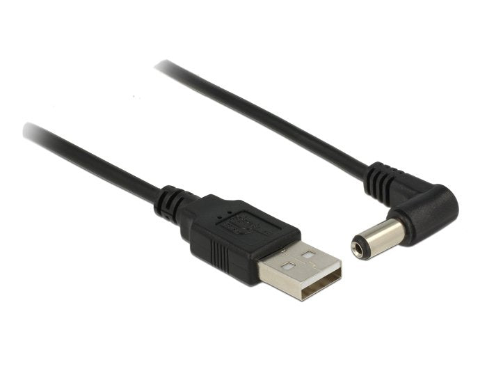 Delock 83578 Cable Usb Power > Dc 5,5 X 2,1 Mm 90° 1,5 M