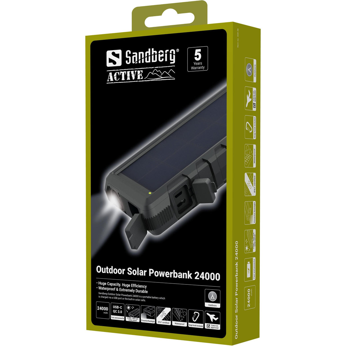 EAN 5705730420382 - Sandberg 420-38 batería externa Ión de litio 24000 mAh Negro, Gris imagen 6