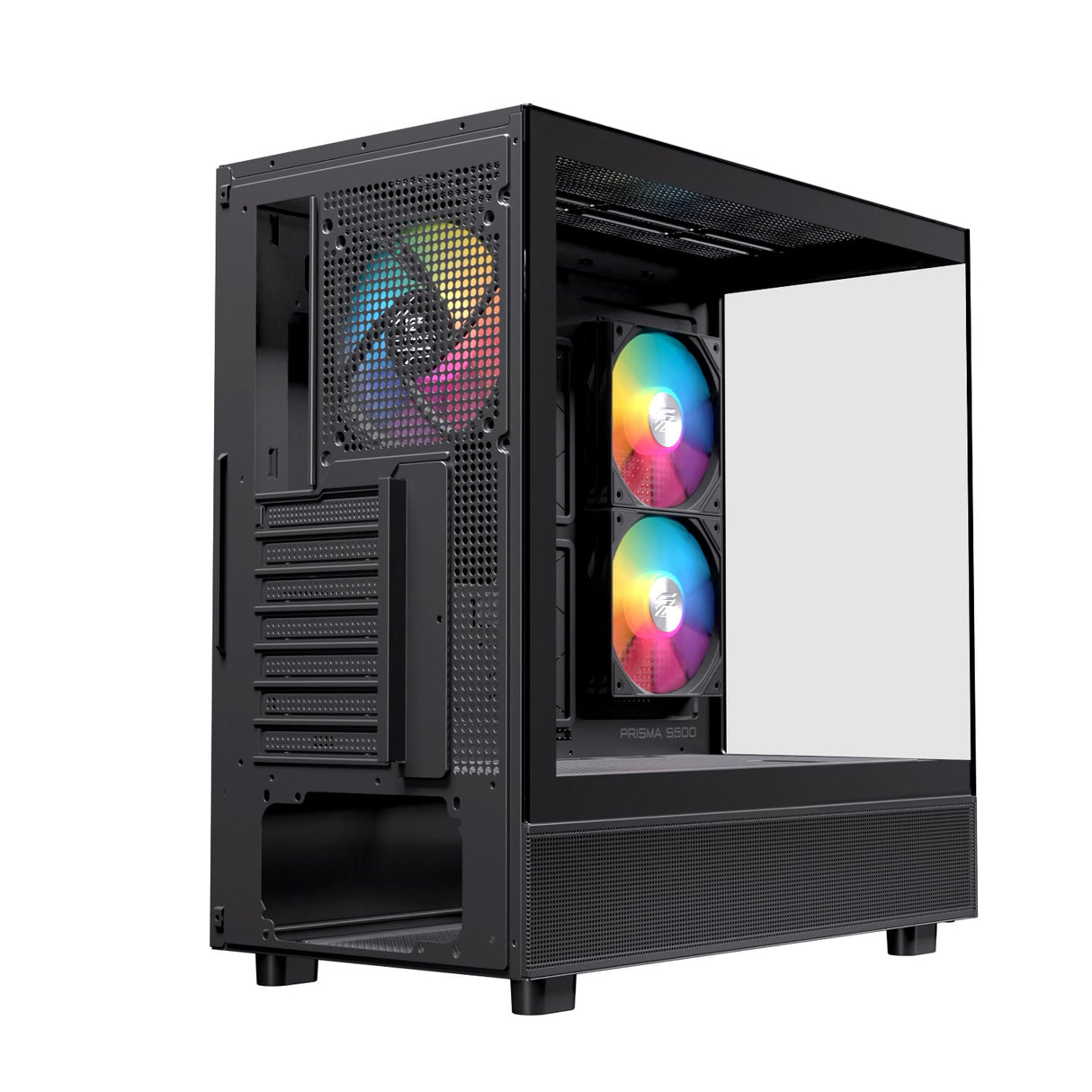 EAN 6977277367256 - Einarex EXCS-PR-500R-B carcasa de ordenador Midi Tower Negro imagen 14