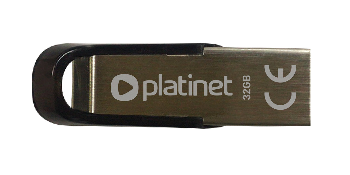 Platinet Pendrive Usb 2.0 S-Depo 32gb Res. Agua Metal
