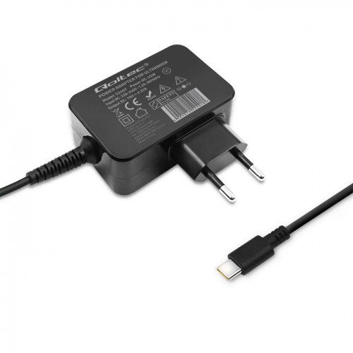 EAN 5901878510248 - Qoltec 51024 cargador de dispositivo móvil Universal Negro Corriente alterna Carga rápida Interior imagen 6