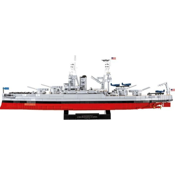 Juguete De Construcción Cobi Pennsylvania Class Battleship - Executive Edition, Escala 1:300 Cobi-4842