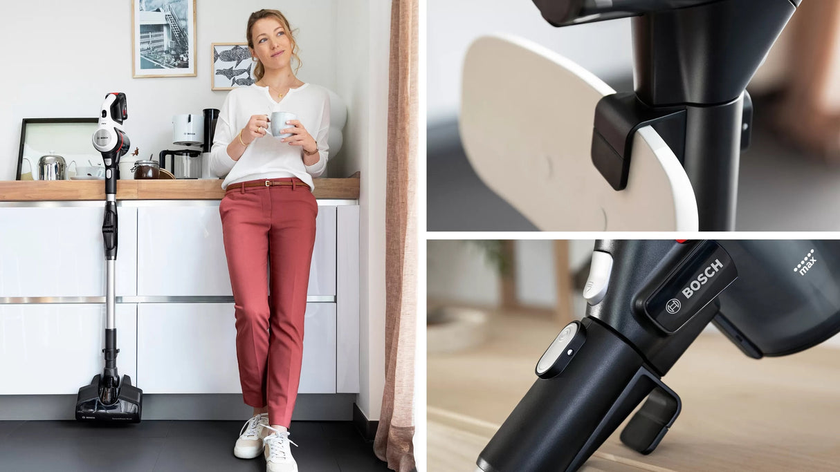 EAN 4242005307012 - Bosch BCS711XXL aspiradora de pie y escoba eléctrica Aspiradora escoba Batería Secar Sin bolsa 0,3 L Blan imagen 9