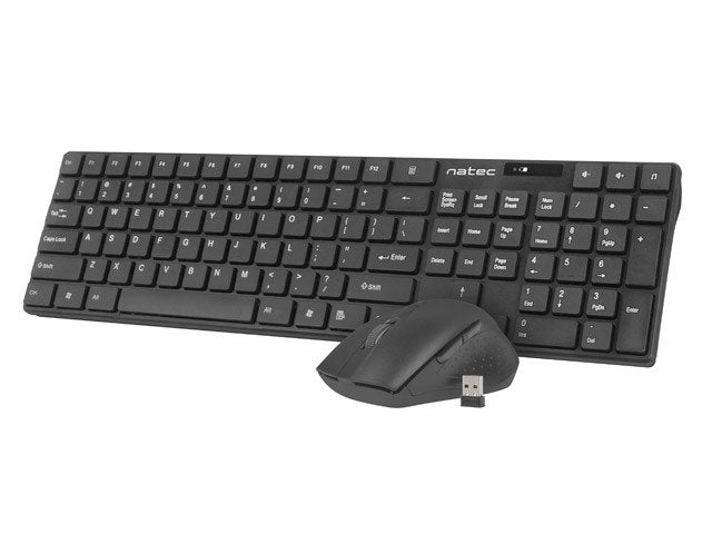 EAN 5901969420173 - NATEC Stingray teclado Ratón incluido Universal RF inalámbrico QWERTY Inglés de EE. UU. Negro imagen 2