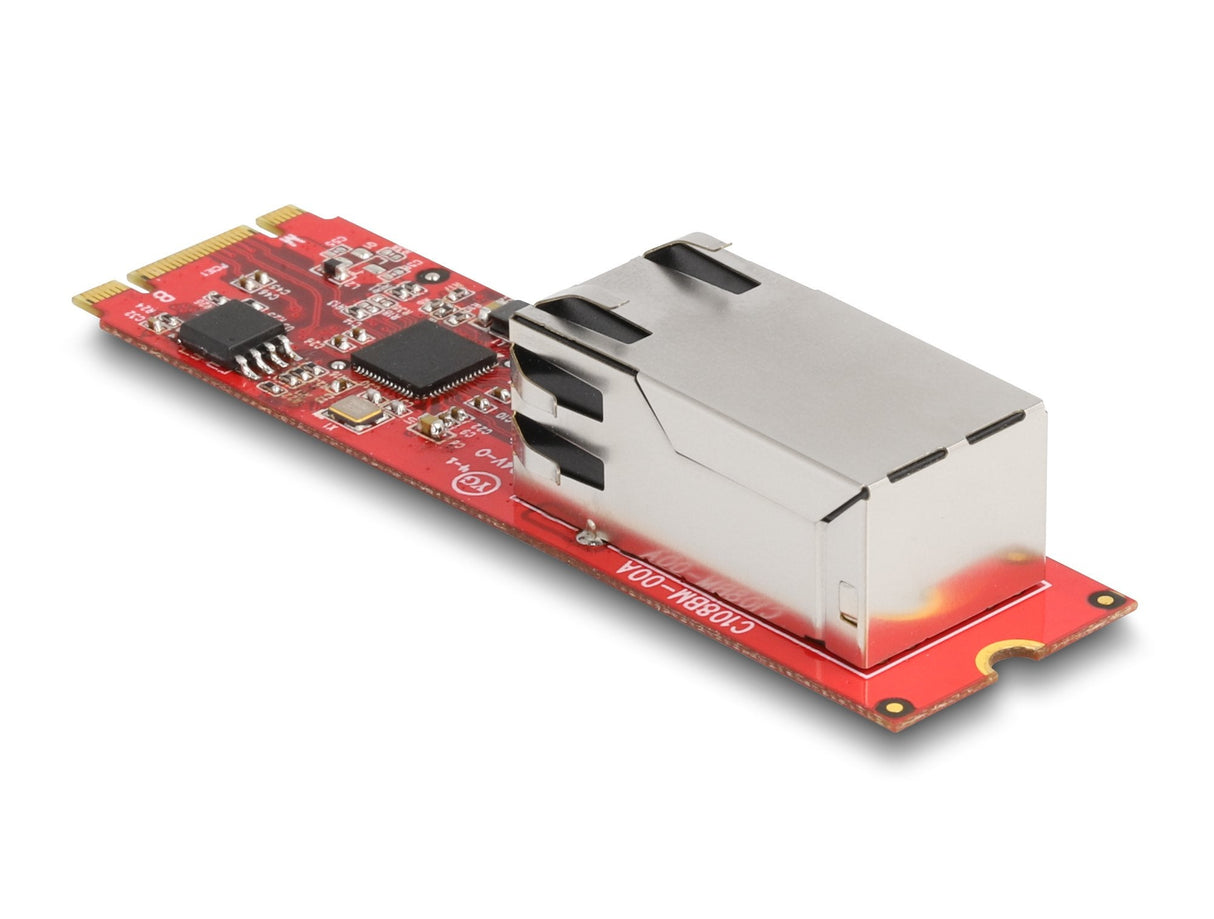 Delock Convertidor M.2 Tecla B+M Macho A 1 X Rj45 2,5 Gigabit Lan Puerto Horizontal