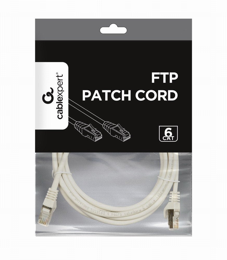 EAN 8716309101615 - Gembird PP6-3M/W cable de red Blanco Cat6 F/UTP (FTP) imagen 4