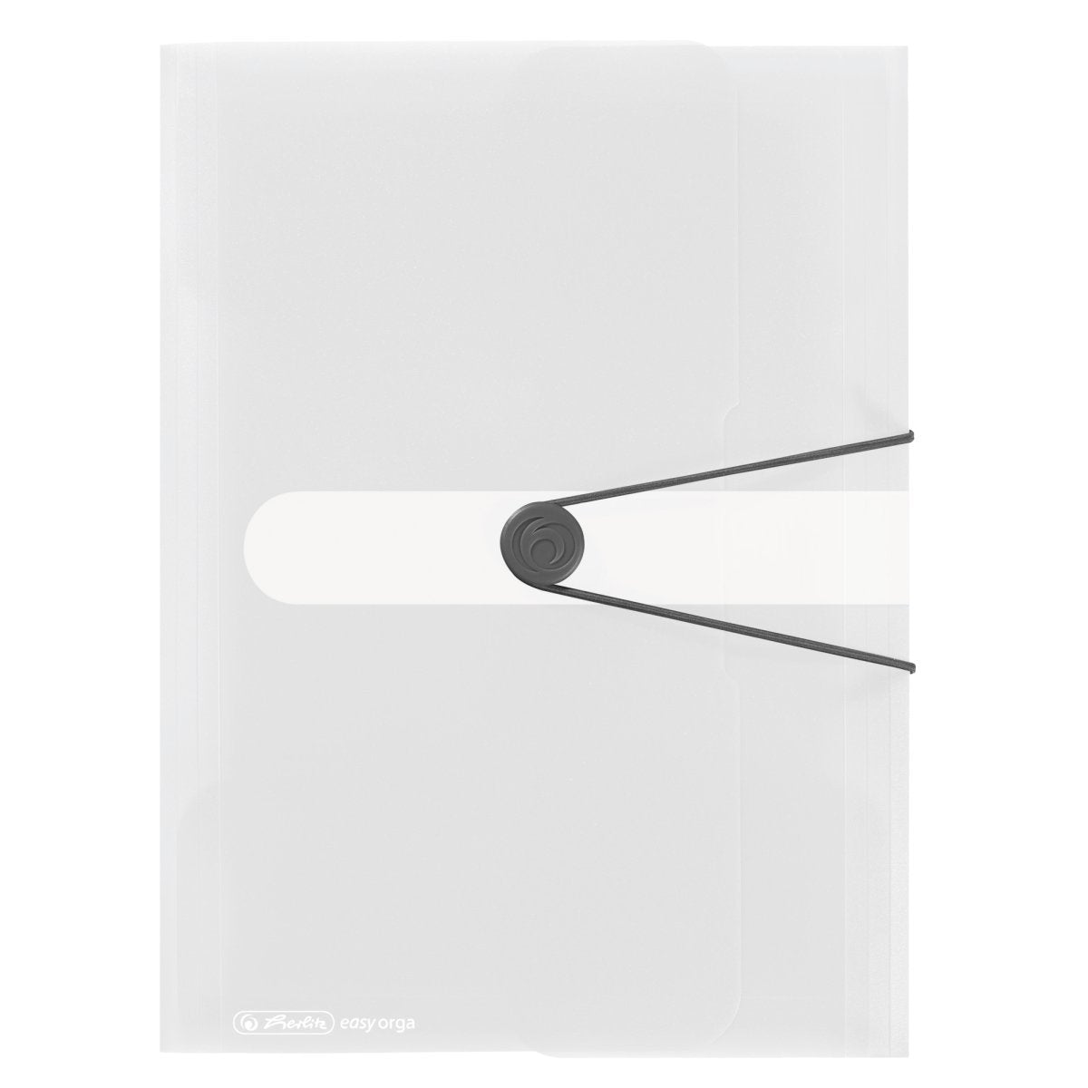 Herlitz Gummizugmappe A4 Pp Transparentee Farblos