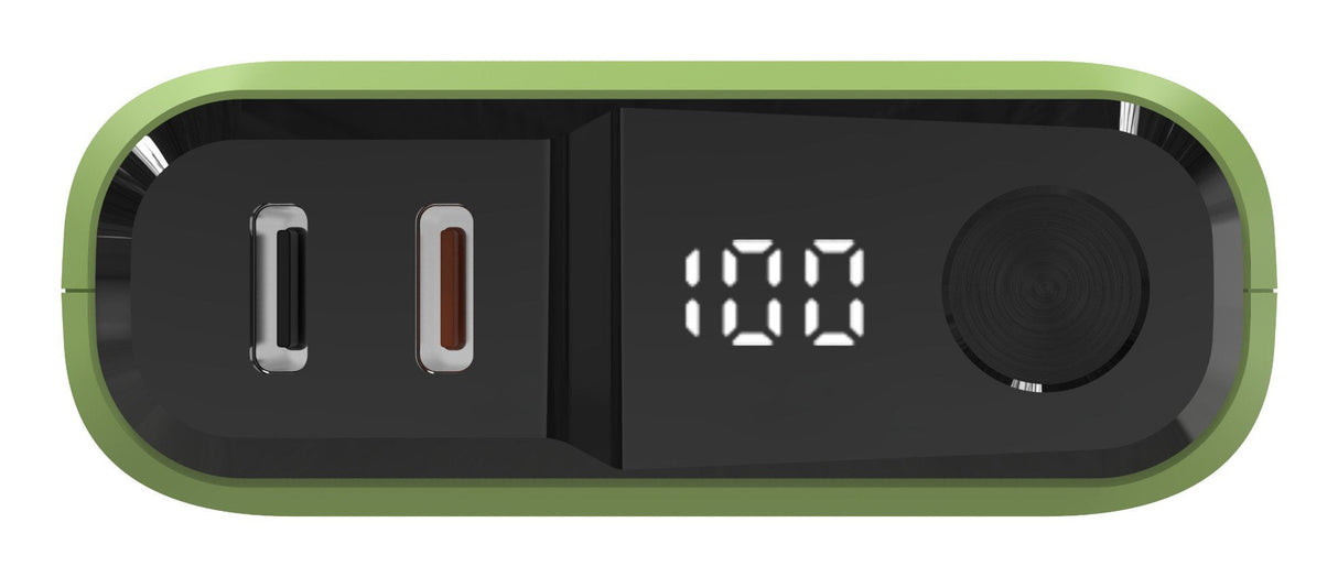 EAN 4040895011930 - RealPower PB-10000C PD+ 10000 mAh Verde claro imagen 2