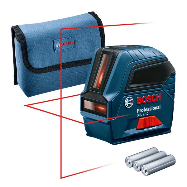 EAN 3165140850247 - Bosch GLL 2-10 Professional Nivel de línea 10 m 630-650 nm imagen 2