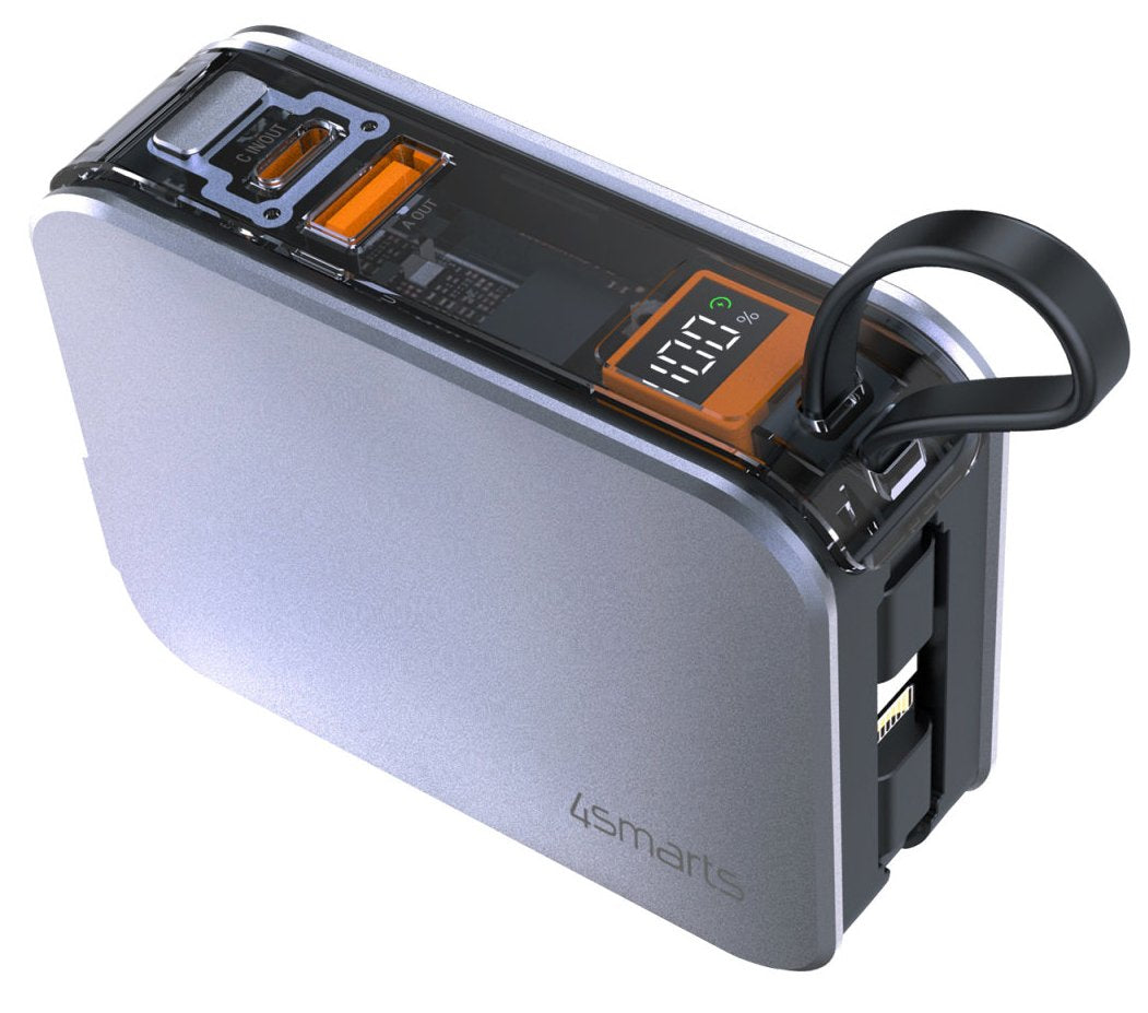 EAN 4252011910120 - 4smarts 541287 cargador de dispositivo móvil Portátil, Smartphone, Reloj inteligente, Tableta, Universal imagen 3