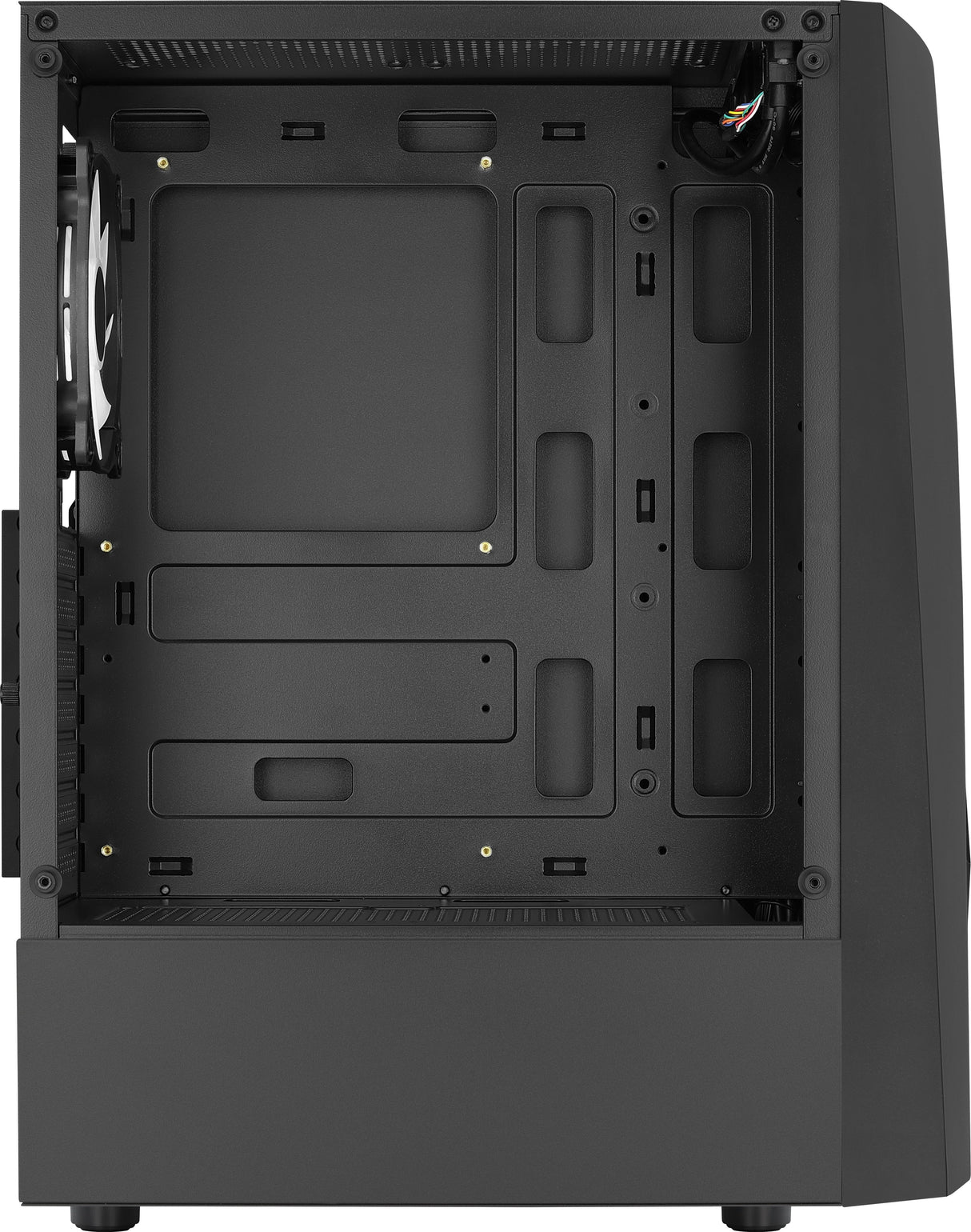 Caja Pc Aerocool Atx Wave V3 Argb Black