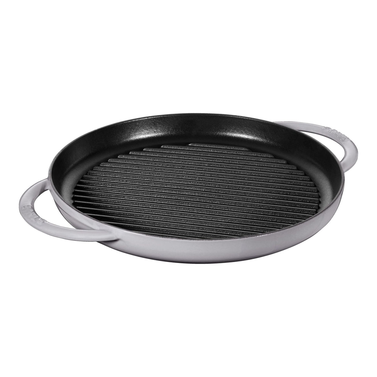Sartén Staub Grill De Inducción Redonda 30cm Gris Grafito