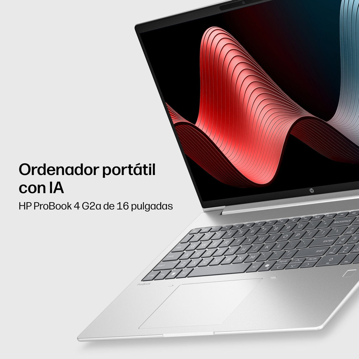 Hp Probook 4 G2a Notebook Ai Diseño De Bisagra En 177 Grados Amd Ryzen 7 250 / Hasta 5.1 Ghz Win 11 Pro Radeon 780m 32 Gb Ram 512 Gb Ssd Nvme 16" Ips 1920 X 1200 Gigabit Ethernet Wi-Fi 7 Bluetooth 6.0 Pike Silver (Plateado) Kbd: E
