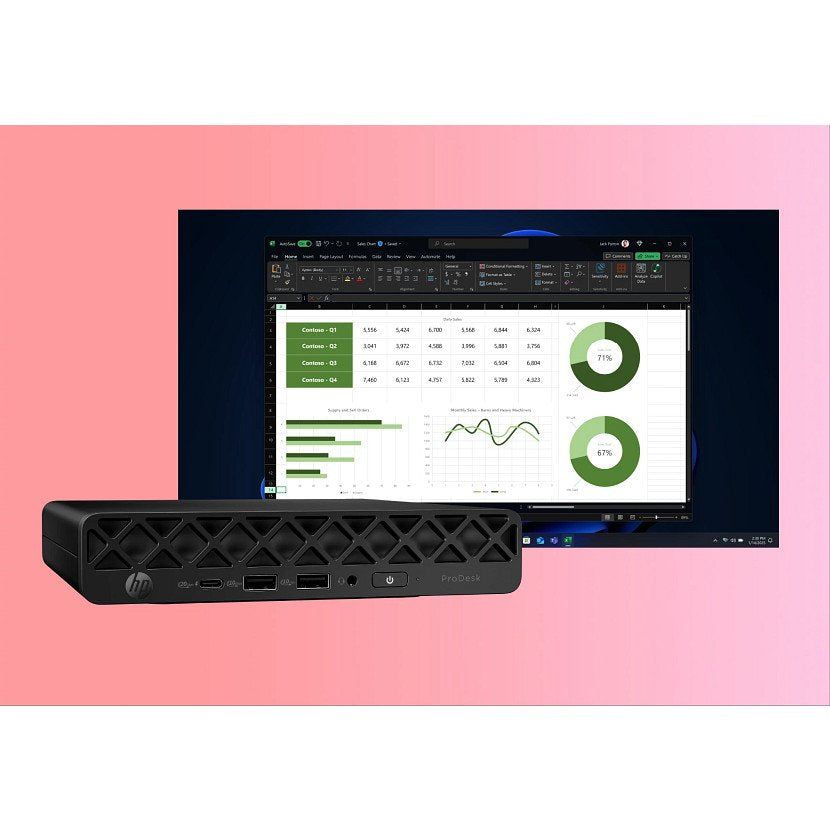 Hp Prodesk 4 Mini G1i U5-235t Syst